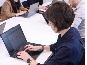 An iPify specialist working at the iPify platform