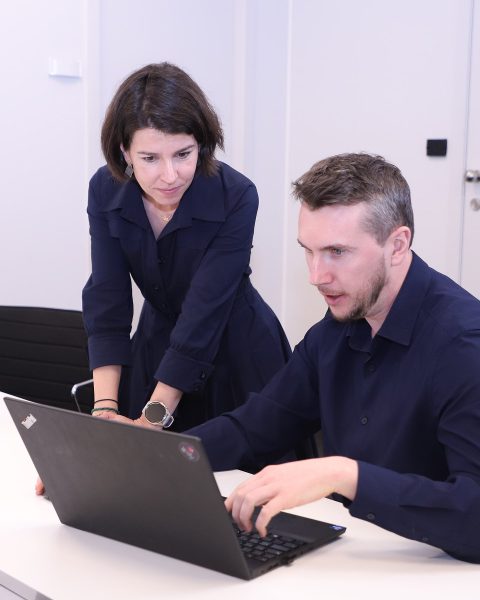 Diana and Aaron shaping a tailored solution together